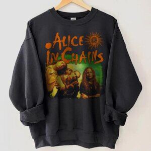 Vintage Alice In Chains Band Unisex Graphic Sweatshirt, Alice In Chains shirt